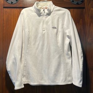 The North Face fleece 1/4 zip pull over